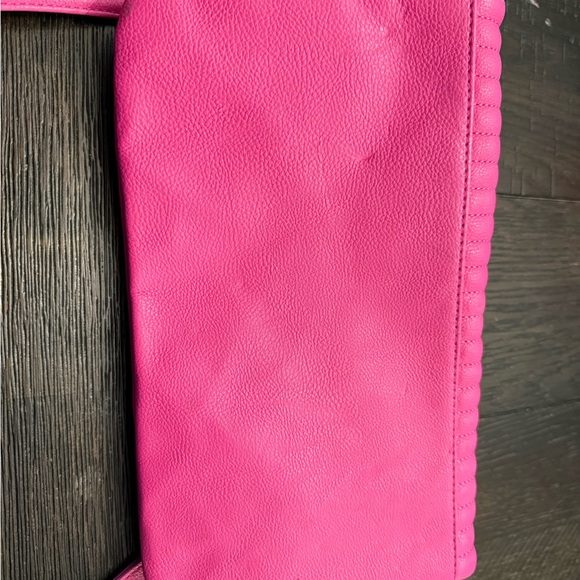 Betsey Johnson Pink Crossbody Bag valentines hearts - Picture 3 of 8